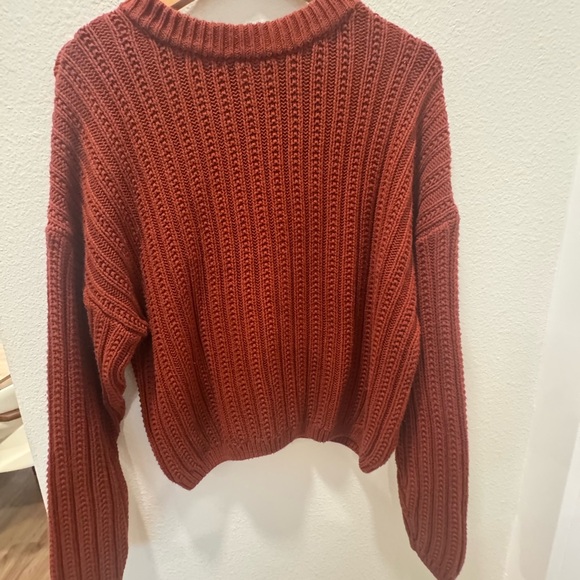 Universal Thread Rust Knit Sweater - Picture 2 of 4